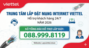 Tổng đài sửa mạng wifi Internet Viettel 2026